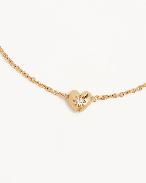 Yellow Gold Vermeil Blooming Hearts Bracelet