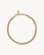 Yellow Gold Vermeil Sparkle Chain Bracelet
