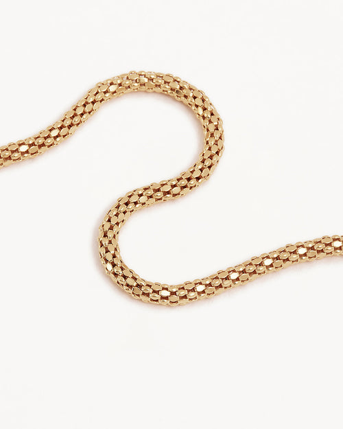 Yellow Gold Vermeil Sparkle Chain Bracelet