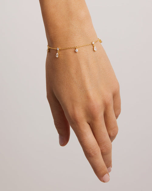Yellow Gold Vermeil No Rain, No Flowers Bracelet