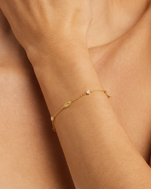 Yellow Gold Vermeil Begin Again Bracelet
