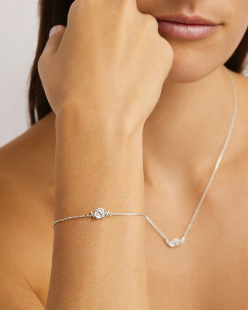 White Gold Vermeil Through the Seasons Bracelet