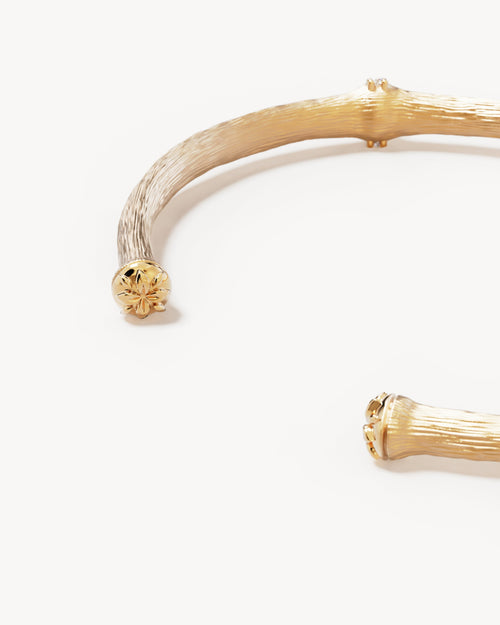 Yellow Gold Vermeil Intertwined Cuff