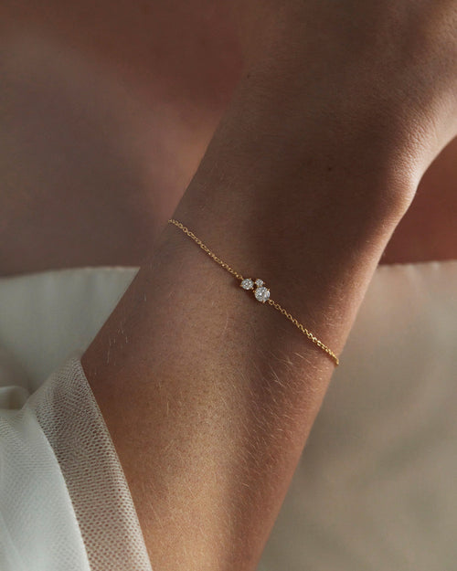 Yellow Gold Vermeil Whispers of Love Bracelet