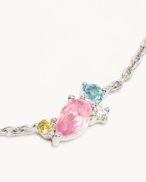 White Gold Vermeil Cherished Connections Bracelet