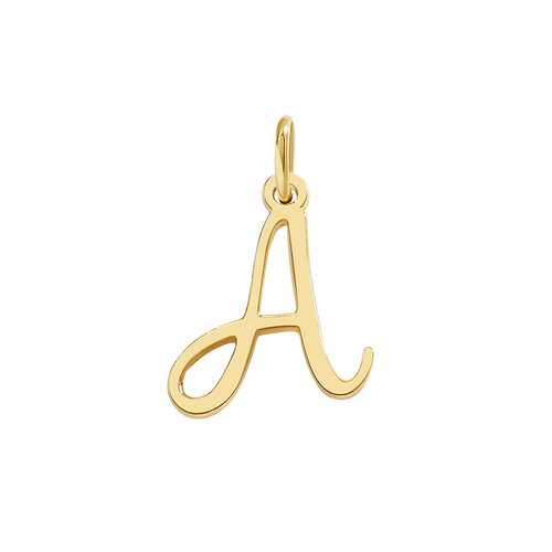 Cursive Initial Charm