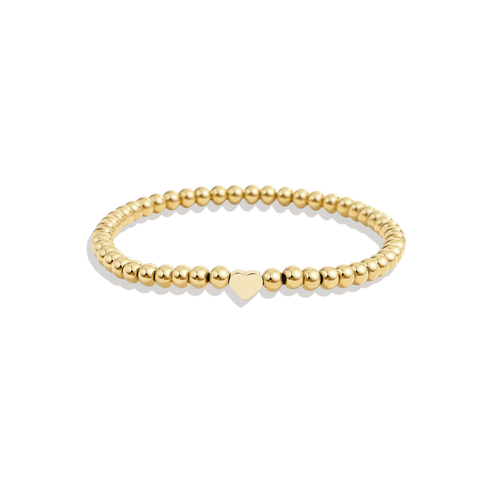 Heart Beaded Stacking Bracelet