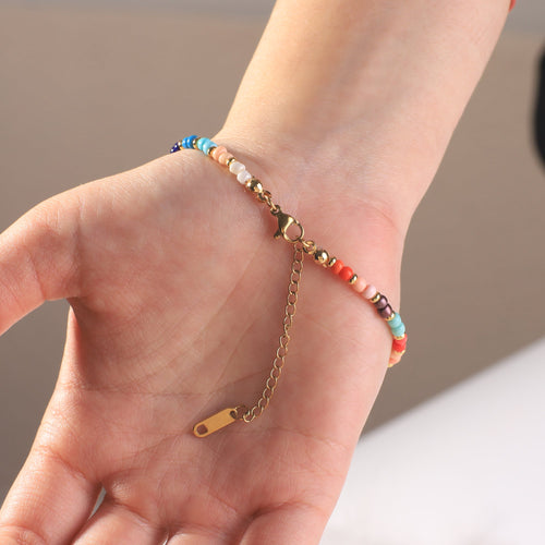 Beaded Name Bracelet | Joyful