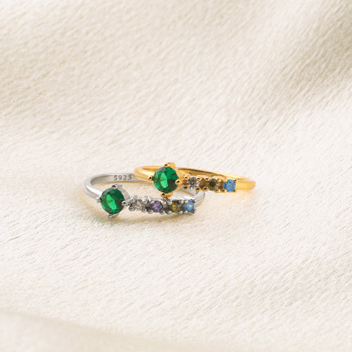 Family Birthstones Ring