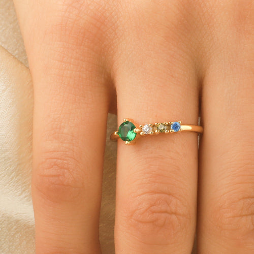 Family Birthstones Ring