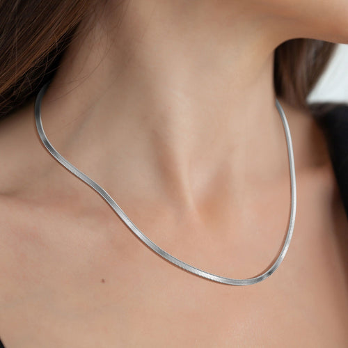 Herringbone Chain Necklace