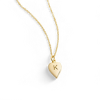 Coeur Stacking Initial Charm Necklace