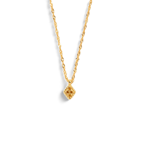 Dainty Birthstone Kite Necklace