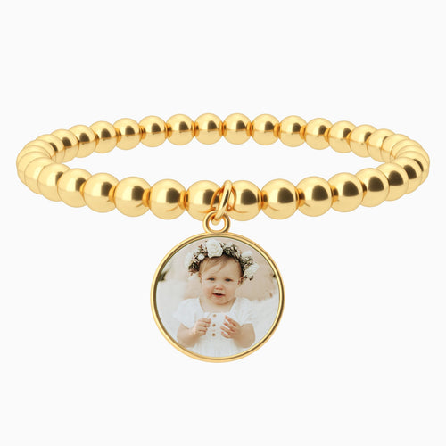 Personalized Photo Diana Charm Bracelet