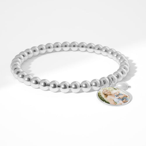 Personalized Photo Diana Charm Bracelet