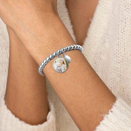 Personalized Photo Diana Charm Bracelet
