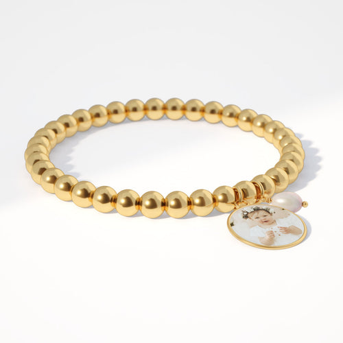 Personalized Photo Diana Charm Bracelet