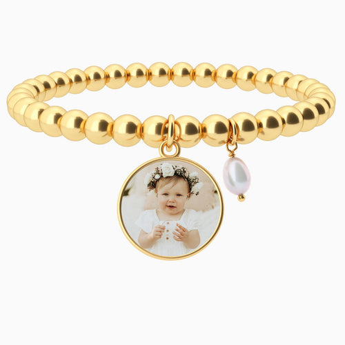 Personalized Photo Diana Charm Bracelet