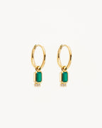 Yellow Gold Vermeil Strength Within Hoops