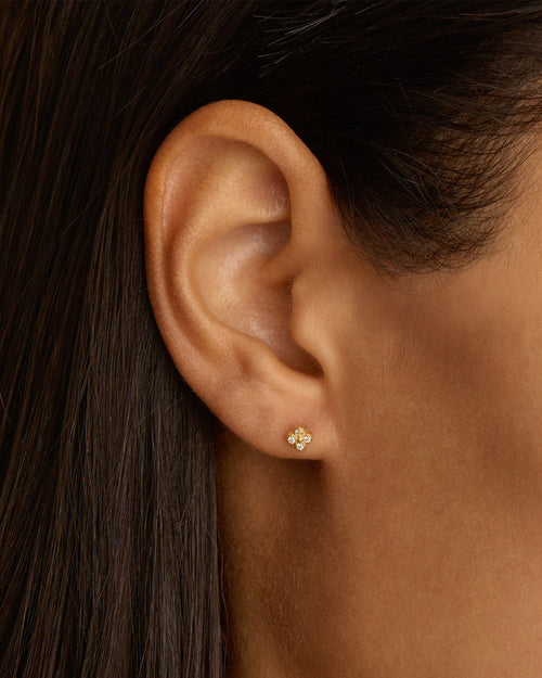 Yellow Gold Vermeil Luminous Earrings