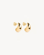 Yellow Gold Vermeil Made of Magic Small Earrings