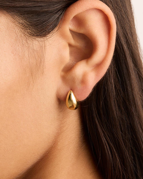 Yellow Gold Vermeil Made of Magic Small Earrings