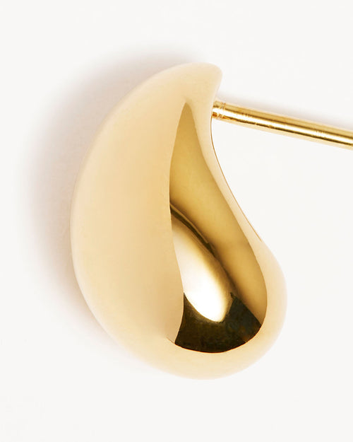 Yellow Gold Vermeil Made of Magic Small Earrings