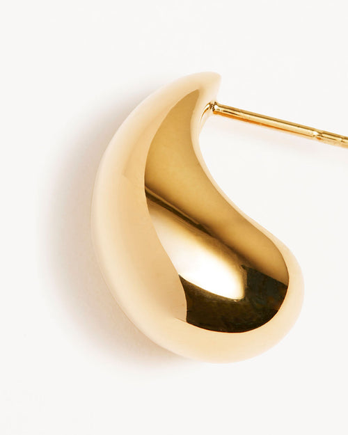 Yellow Gold Vermeil Made of Magic Large Earrings