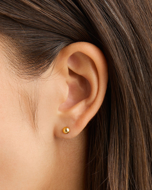 Yellow Gold Vermeil Sun Chaser Earrings