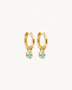 Yellow Gold Vermeil Infinite Skies Hoops