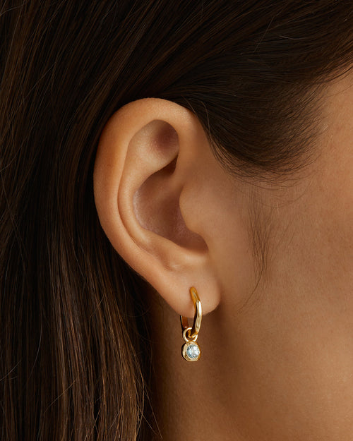 Yellow Gold Vermeil Infinite Skies Hoops