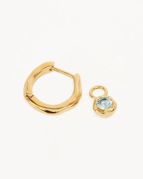 Yellow Gold Vermeil Infinite Skies Hoops