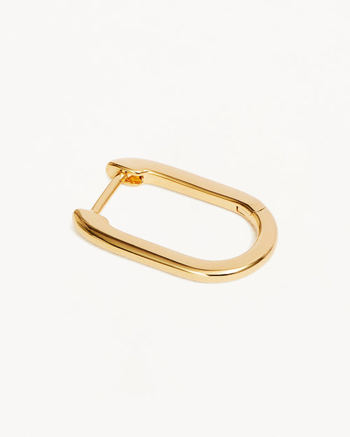 Yellow Gold Vermeil Journey Hoops