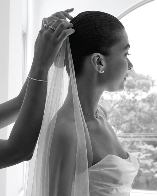 Yellow Gold Vermeil Moments With You Pearl Stud Earrings - 6mm