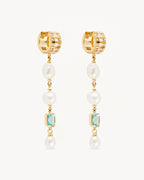 Yellow Gold Vermeil Follow Your Dreams Hoops