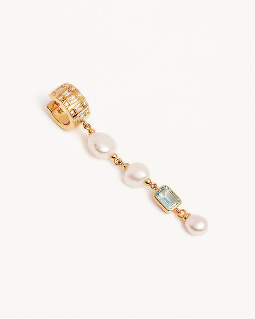 Yellow Gold Vermeil Follow Your Dreams Hoops