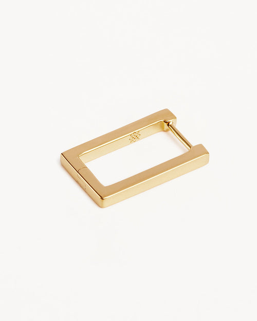 Yellow Gold Vermeil Devotion Hoops