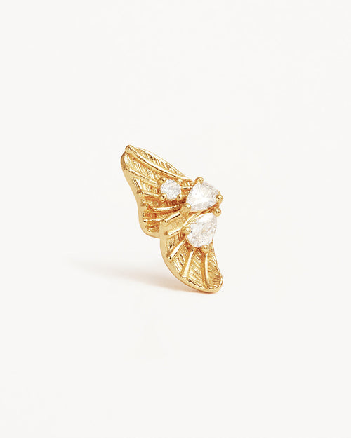 Yellow Gold Vermeil Ocean Whisper Stud Earrings