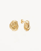 Yellow Gold Vermeil Drift Drop Earrings