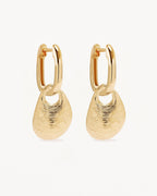 Yellow Gold Vermeil Beneath the Sea Hoops