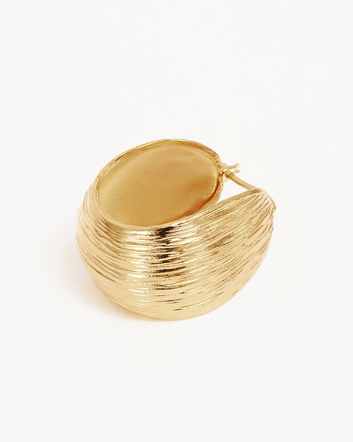 Gold Plated A Place to Dream Hoops