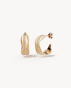 Gold Plated Awaken Hoops