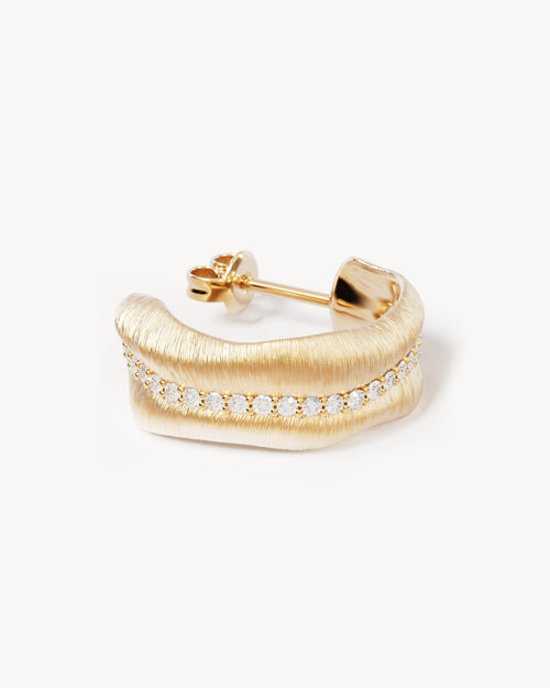 Gold Plated Awaken Hoops