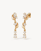 Yellow Gold Vermeil Through the Seasons Drop Earrings