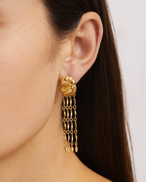 Gold Plated Grow With You Earrings