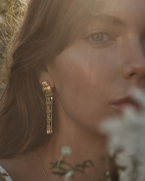 Gold Plated Grow With You Earrings