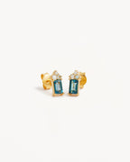 Yellow Gold Vermeil Endless Devotion Stud Earrings