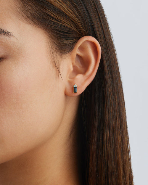 Yellow Gold Vermeil Endless Devotion Stud Earrings