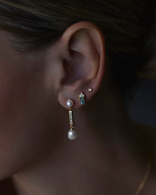 Yellow Gold Vermeil Endless Devotion Stud Earrings