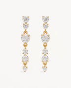 Yellow Gold Vermeil Forever Yours Drop Earrings